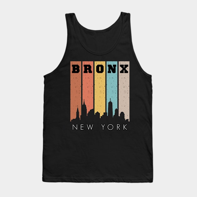 Bronx, New York, NY Tank Top by Blended Designs